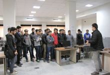 گزارش تصویری بازدید دانش آموزان پسر سال چهارم دوره دوم دبیرستان، از دانشگاه صنعتی شاهرود